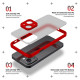 Чохол ArmorStandart Frosted Matte для Xiaomi Redmi Note 13 4G Red (ARM73357)
