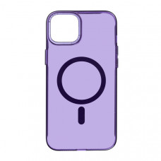 Чохол ArmorStandart Y23 MagSafe для Apple iPhone 14 Transparent Purple (ARM68329)
