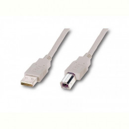 Кабель ATcom USB 2.0 AM/BM 3 м. ferrite core, пакет