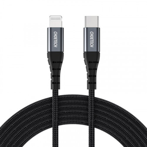 Кабель Choetech USB-C - Lightning, 1.2м (IP0039-BK)