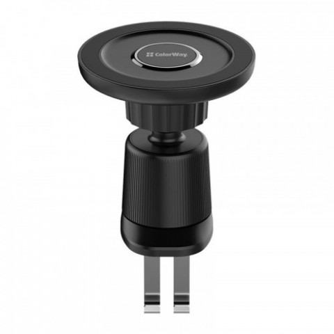 Тримач автомобільний СolorWay магнитний Air Vent-5 Black (CW-CHM15-BK)