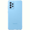 Чохол-накладка Samsung Silicone Cover для Samsung Galaxy A72 SM-A725 Blue (EF-PA725TLEGRU)