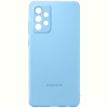 Чохол-накладка Samsung Silicone Cover для Samsung Galaxy A72 SM-A725 Blue (EF-PA725TLEGRU)