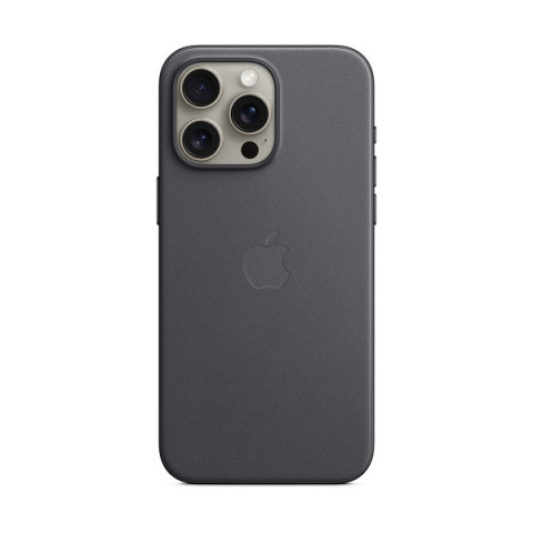Чохол FineWoven Case with MagSafe Original for Apple iPhone 15 Pro Max (OEM) - Black (ARM71987)