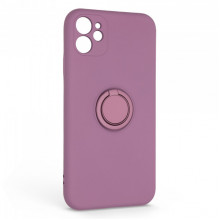 Чохол ArmorStandart Icon Ring для Apple iPhone 11 Grape (ARM68651)