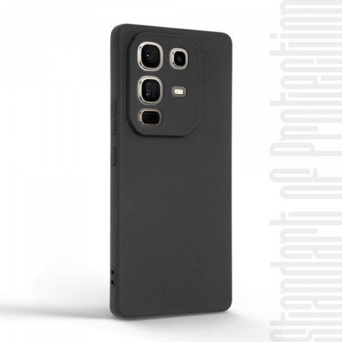 Чохол ArmorStandart Matte Slim Fit для Infinix Note 50 Pro 4G Camera cover Black (ARM84733)