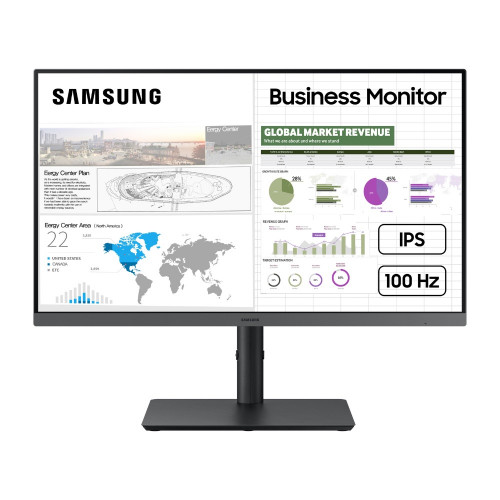 Монiтор Samsung 24" LS24C430G (LS24C430GAIXCI) IPS Black