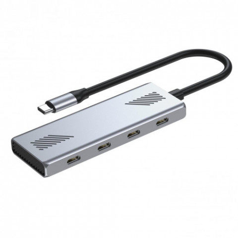 USB-хаб Gembird USB Type-C 4-в-1 (UHB-CM-U310-C4-01)