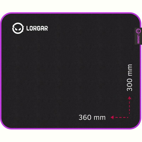 Iгрова поверхня Canyon Lorgar Main 313 Black-Purple (LRG-GMP313)