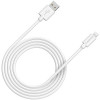 Кабель Lightning Canyon Charge & Sync USB-A to Lightning 2m White (CNS-MFIC12W)