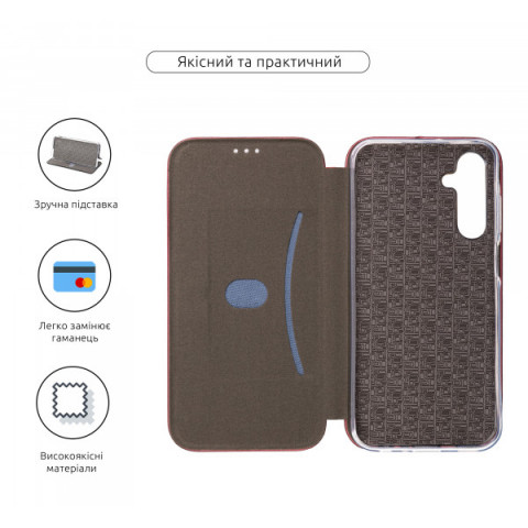 Чохол-книжка ArmorStandart G-Case для Samsung A25 5G (A256) Marsala (ARM73814)