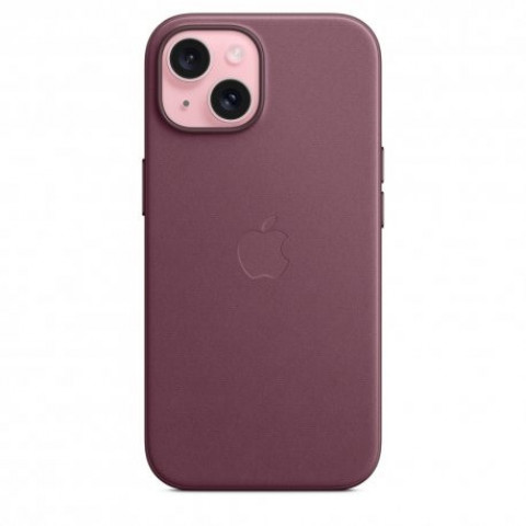 Чохол Apple iPhone 15 FineWoven Case with MagSafe Mulberry (MT3E3)