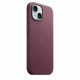 Чохол Apple iPhone 15 FineWoven Case with MagSafe Mulberry (MT3E3)