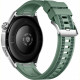 Смарт-годинник Huawei Watch GT 6 46mm Steel with Green Woven Strap (55020FTV)