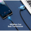 Кабель Vention USB-A 2.0 - microUSB B, 2 m, Black (VAS-A04-B200-N)