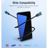 Кабель Vention USB-A 2.0 - microUSB B, 2 m, Black (VAS-A04-B200-N)