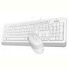 Комплект (клавіатура, мишка) A4Tech F1010 White USB
