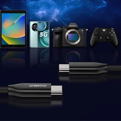 Кабель Choetech USB Type C - USB Type C, 2м (XCC-1036)