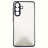 Чохол-накладка Dengos Matt для Samsung Galaxy A56 SM-A566 Black (DG-KM-141) + захисне скло