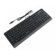 Клавіатура A4Tech Fstyler FK10Q, USB, темно-сірий