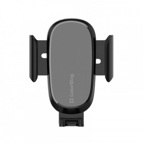 Бездротовий зарядний пристрій ColorWay Air Vent Car Wireless Charger 15W Black (CW-CHAW038Q-BK)