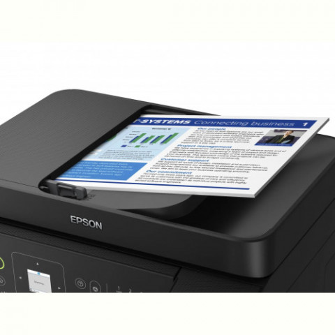 Багатофункціональний пристрій А4 Epson EcoTank L5590 Wi-Fi (C11CK57404)