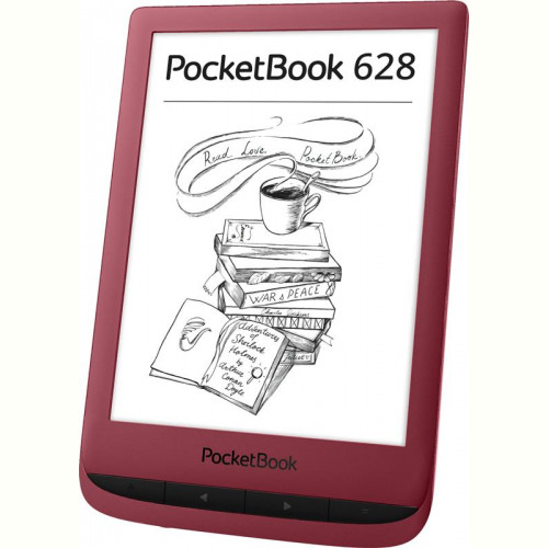 Електронна книга PocketBook 628 Ruby Red (PB628-R-CIS)