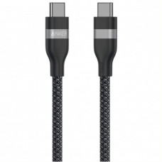 Кабель Anker Upcycled-Braided USB-C - USB-C (M/M), 240W, 1.8 м, Black (A82E2H12)
