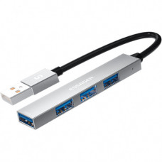 USB-хаб Essager Fengyang 4 in 1 Splitter USB-A (EHBA04-FY10-P)