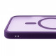 Чохол ArmorStandart Lush MagCase для Apple iPhone 17 Pro Dark Violet (ARM87490)