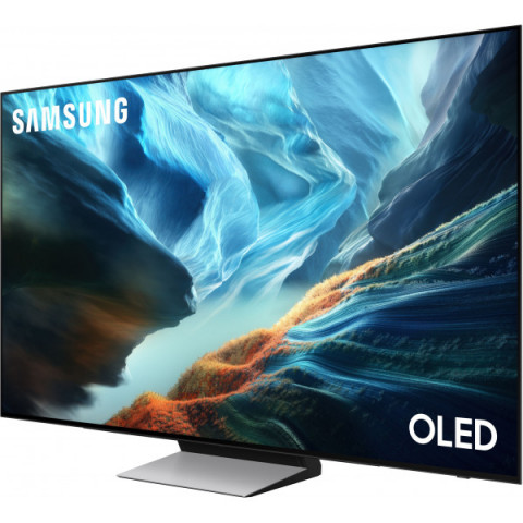 Телевізор 55" Samsung OLED 4K 165Hz VRR (100Hz Native) Smart Tizen Black
