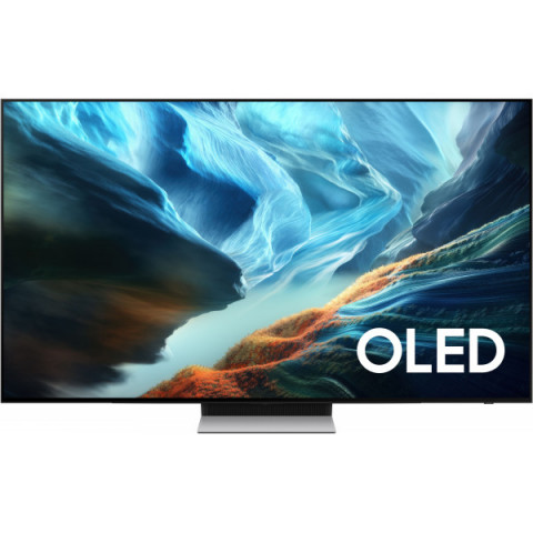 Телевізор 55" Samsung OLED 4K 165Hz VRR (100Hz Native) Smart Tizen Black