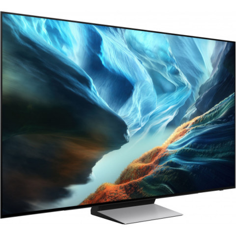 Телевізор 55" Samsung OLED 4K 165Hz VRR (100Hz Native) Smart Tizen Black
