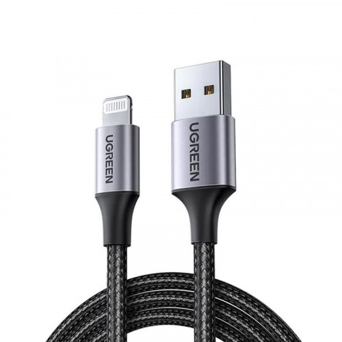 Кабель Ugreen US199 USB - Lightning, 2м, Black (60158)