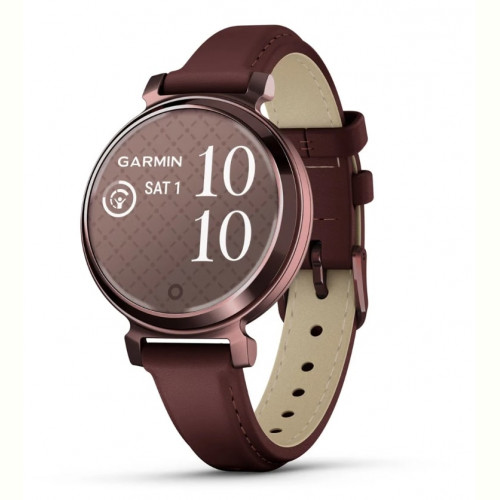 Смарт-годинник Garmin Lily 2 Dark Bronze with Mulberry Leather Band (010-02839-61)