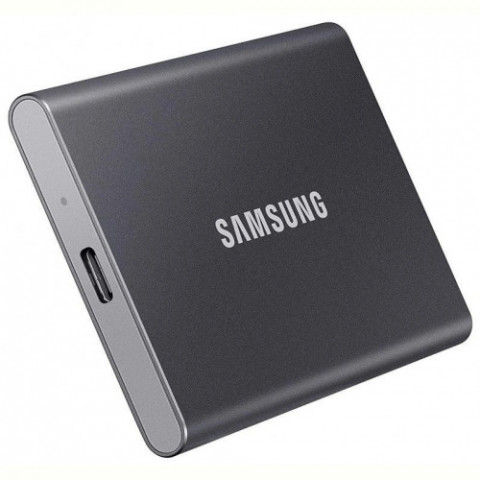 Накопичувач зовнішній SSD 4TB Samsung T7 Titan Gray (MU-PC4T0T/WW)