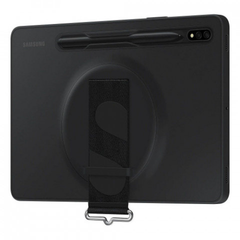 Чохол-накладка Samsung Strap Cover для Samsung Galaxy Tab S7 SM-T870/SM-T875/Tab S8 SM-X700/SM-X706 Black (EF-GX700CBEGRU)