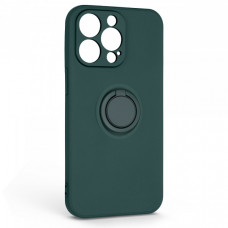 Чохол ArmorStandart Icon Ring для Apple iPhone 13 Pro Dark Green (ARM68669)