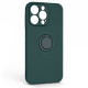 Чохол ArmorStandart Icon Ring для Apple iPhone 13 Pro Dark Green (ARM68669)