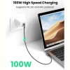 Кабель Ugreen US335 USB-C - USB-C, 2м, Gray (70698)