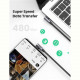 Кабель Ugreen US335 USB-C - USB-C, 2м, Gray (70698)