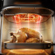 Мультипіч Tefal Easy Fry Infrared, 1850Вт, чаша-7л, сенсорне керув., 8 програм, з віконцем, пластик, чорний