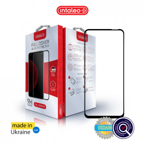 Захисне скло Intaleo Full Glue для Tecno Spark 30C Black (1283126599361)