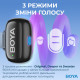Бездротовий петличний мікрофон BOYA mini-12 Type-C/Lightning Black Купити в Україні