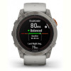 Смарт-годинник Garmin Fenix 7X Pro Sapphire Solar Titanium with Grey/Orange Band (010-02778-64)