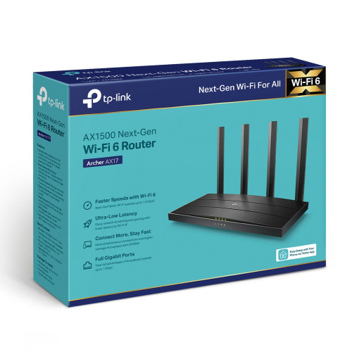 Бездротовий маршрутизатор TP-Link Archer AX17