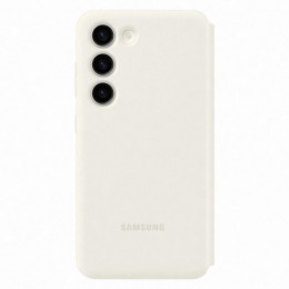 Чохол-книжка Samsung Smart Clear View Cover для Samsung Galaxy S23 SM-S911 Cream (EF-ZS911CUEGRU)