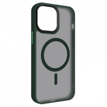 Чохол ArmorStandart Uniq Magsafe для Apple iPhone 13 Pro Max Dark Green (ARM75328)