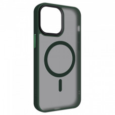 Чохол ArmorStandart Uniq Magsafe для Apple iPhone 13 Pro Max Dark Green (ARM75328)