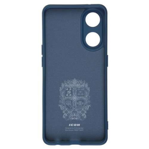 Чохол-накладка Armorstandart Icon для Oppo Reno8 T 4G Camera cover 4G Dark Blue (ARM68121)